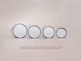Set Platos Akumal 17 cm, cerámica hecha a mano por C-RAMIK (vista 3)