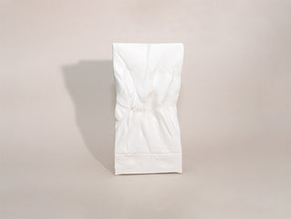 Florero Bali Bolsa de Papel 30 cm, cerámica artesanal C-RAMIK (vista 1)