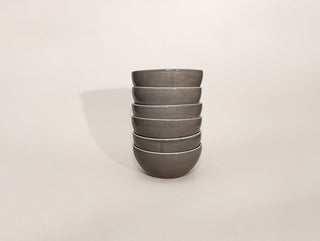 Set Tazones Cádiz 15 cm, cerámica artesanal C-RAMIK (vista 1)
